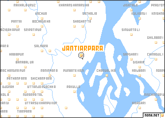 map of Jantiārpāra