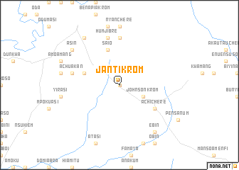 map of Jantikrom