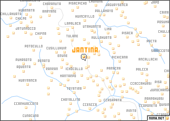 map of Jantiña