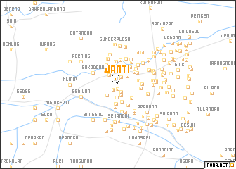 map of Janti