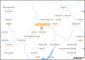 map of Januário