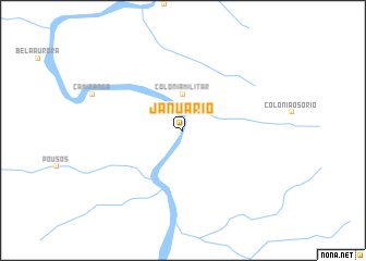 map of Januário