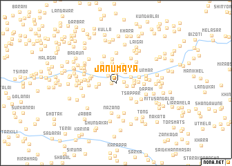 map of Janu Maya