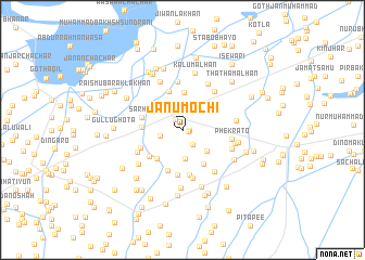 map of Jānu Mochi