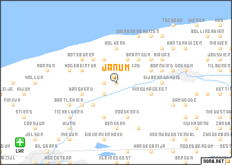 map of Janum