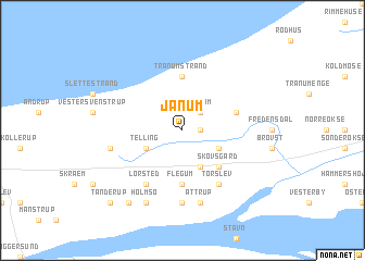 map of Janum