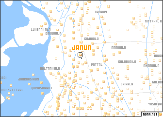 map of Janūn