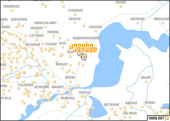 map of Jānwor