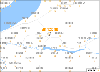 map of Janzomo