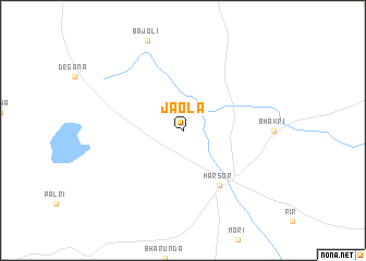 map of Jaola