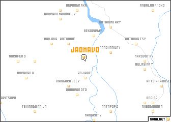 map of Jaomavo