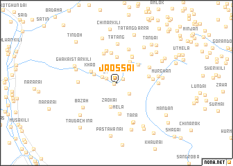 map of Jaossai