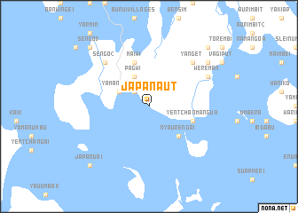 map of Japanaut