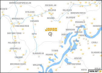 map of Japão
