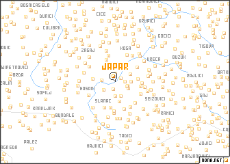 map of Japar