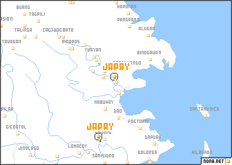 map of Japay