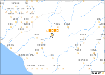 map of Jappa