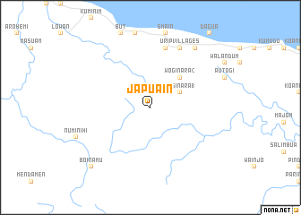 map of Japuain