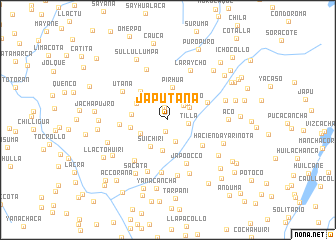 map of Japutaña