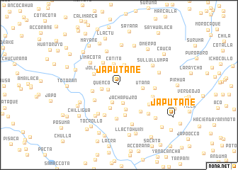 map of Japutane