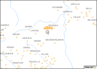 map of Japu