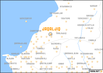 map of Jaqāljiq