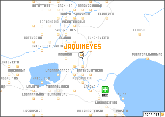 map of Jaquimeyes