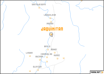 map of Jaquimitan