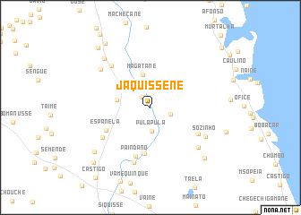 map of Jaquissene