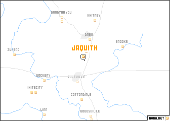 map of Jaquith