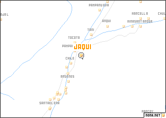 map of Jaquí