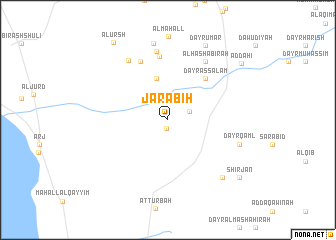 map of Jarābiḩ