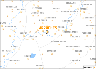 map of Jaraches