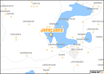 map of Jarácuaro