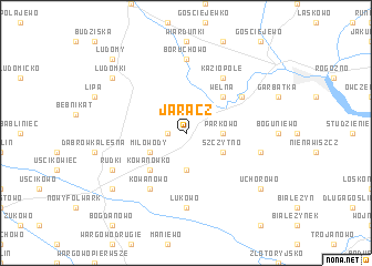 map of Jaracz