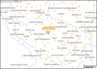 map of Jaradū