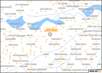 map of Jarāhi