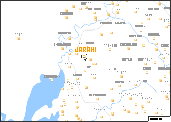 map of Jarāhi