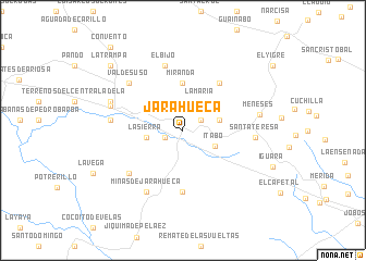map of Jarahueca