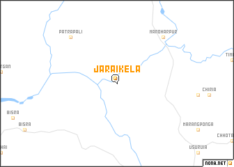 map of Jaraikela