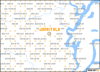 map of Jāraitala