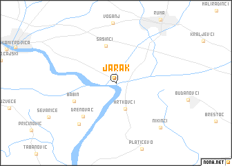 map of Jarak