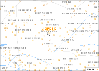 map of Jarāla