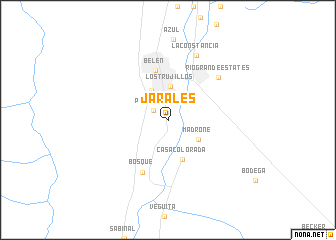 map of Jarales