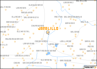 map of Jaralillo