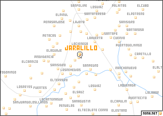 map of Jaralillo