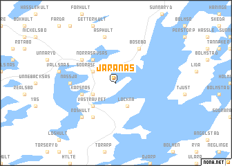 map of Järanäs