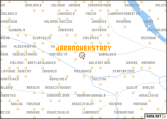 map of Jaranówek Stary