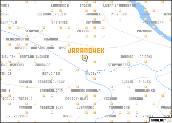 map of Jaranówek