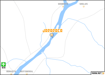 map of Jararaca